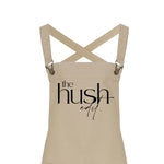 Personalised Logo Apron, Company Logo Apron, Design your own logo apron, Logo Apron Khaki