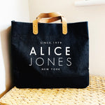 Personalised Bag | 50th Birthday Gift | Personalised Shopping Bag | Gift ideas for Her | Custom Beach Bag | Custom Bag | Custom Shopping Bag - Glam & Co Designs Ltd