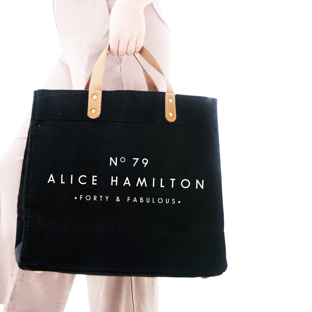 Personalised Bag | 40th Birthday Gift | Personalised Shopping Bag | Gift ideas for Her | Custom Beach Bag | Custom Bag | Custom Shopping Bag - Glam & Co Designs Ltd