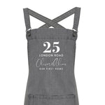 Personalised Barista Apron | Our First Home Apron