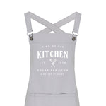 Personalised Barista Style Apron | King of the Kitchen - Glam & Co Designs Ltd