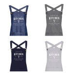 Personalised Barista Aprons | King of the Kitchen Apron - Glam & Co Designs Ltd