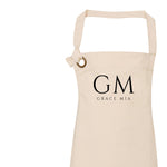 Personalised Apron | Custom Name and Initials - Glam & Co Designs Ltd