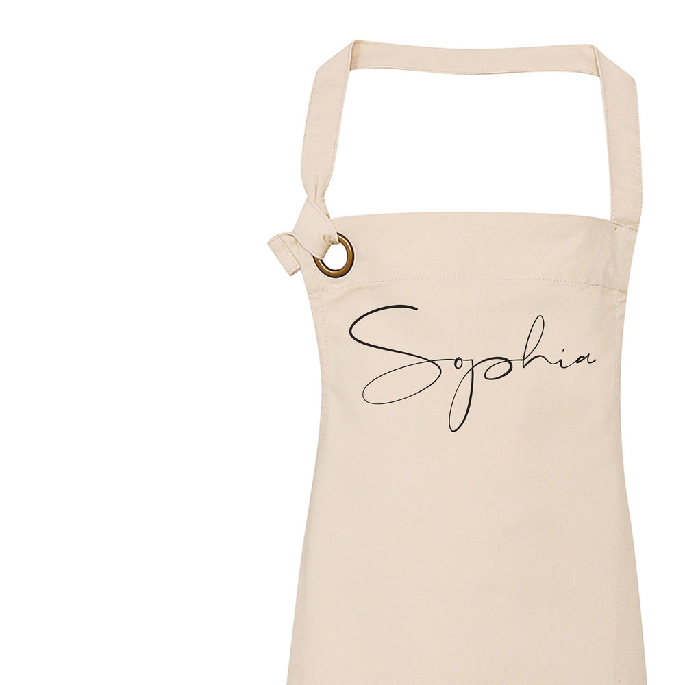 Personalised Apron | Aprons for Women | Custom Name Apron - Glam & Co Designs Ltd