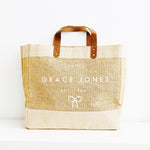 Personalised Jute Tote Bag - Birthday Bag - Glam & Co Designs Ltd