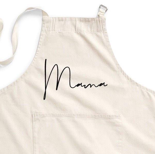 Personalised Aprons | Custom apron for Dad | Custom apron for Mum | Personalised kids aprons | Personalised family aprons - Glam & Co Designs Ltd