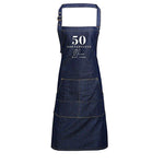 Personalised Apron | Aprons for Women | 40th Birthday Gift Ideas | Birthday Gift for Her | 18th 21st 30th 40th 50th 60th Birthday Gift Ideas - Glam and Co 