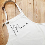 Mothers day Gift Ideas | Mama Apron | Personalised Apron | Gift ideas for Her | Custom Apron - Glam & Co Designs Ltd