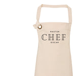 Master Chef Apron | Aprons for Men | Personalised Apron | Custom Apron | Vintage Style Personalised Apron | Homeware Gifts