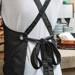 Personalised Denim Grey Apron | Aprons for Men and Women - Glam & Co Designs Ltd