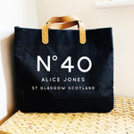 Personalised Bag | Custom Tote Bag | Personalised Shopping Bag | Gift ideas for Her | Custom Beach Bag | Custom Bag | Custom Shopping Bag - Glam & Co Designs Ltd