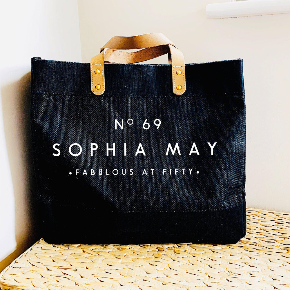 Personalised Bag | Custom Tote Bag | Personalised Shopping Bag | Gift ideas for Her | Custom Beach Bag | Custom Bag | Custom Shopping Bag - Glam & Co Designs Ltd