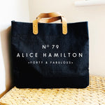 Personalised Bag | Custom Tote Bag | Personalised Shopping Bag | Gift ideas for Her | Custom Beach Bag | Custom Bag | Custom Shopping Bag - Glam & Co Designs Ltd