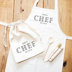 Kids Baking Set | Sous Chef | Kids Baking Apron | Personalised Kids Baking Set | Personalised Kids Apron |Aprons for Children |Kids Baking