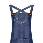 Personalised Barista Style Apron | Aprons for Men and Women - Glam & Co Designs Ltd